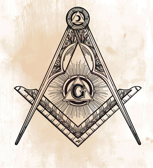 freemasonry square compass